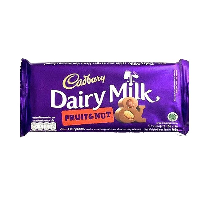 CADBURY DAIRY MILK (FRUIT & NUT) 165g