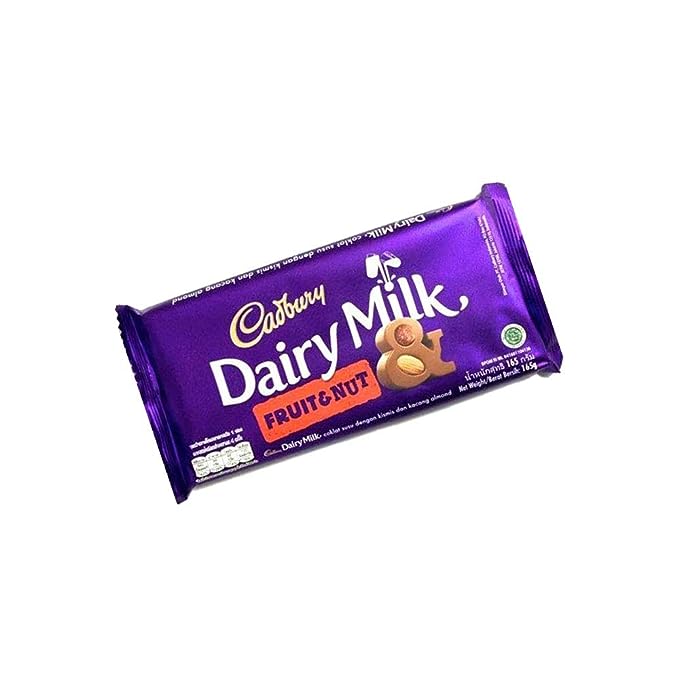 DAIRY MILK FRUIT & NUT 165 GM3