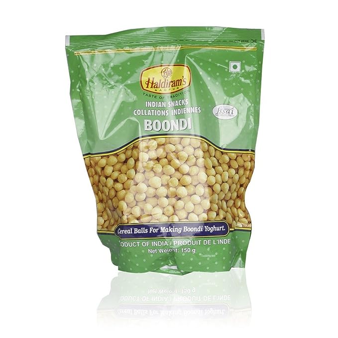 HALDIRAM'S BOONDI PLAIN 150GM