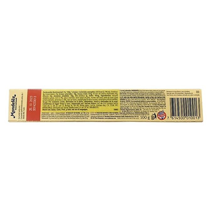 TOBLERONE MILK CHOCOLATE 100g