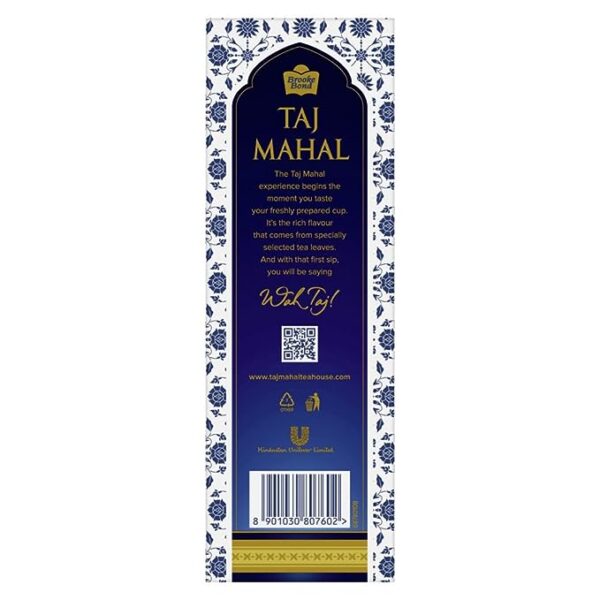Brooke Bond Taj Mahal Tea 500g Pack Image 3