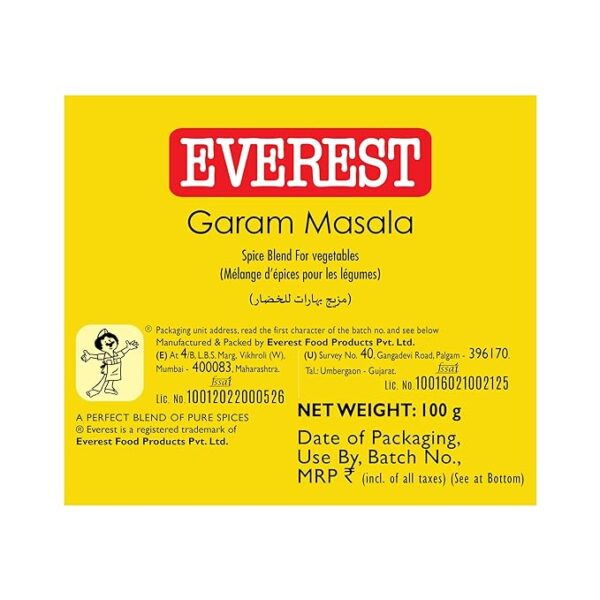 Everest Garam Masala, 100g Pack Image 2