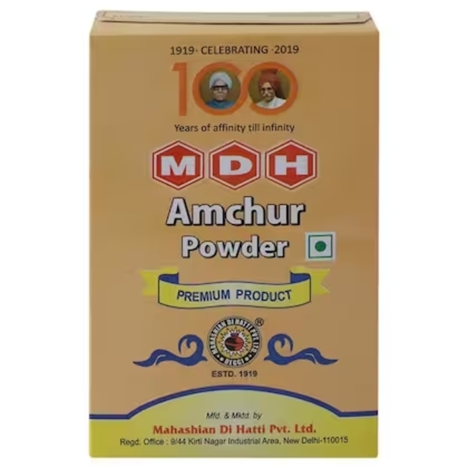 MDH Amchur or Dry Mango Powder 100g Pack Image 1 MDH Amchur or Dry Mango Powder 100g Pack Image 1