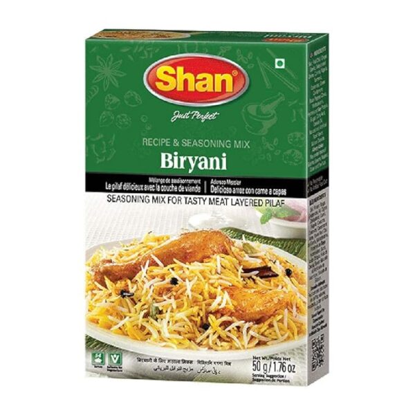 Shan Biryani Masala, 50g Pack Image 1