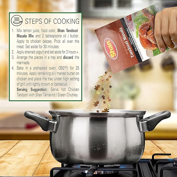 Shan Tandoori Masala, 50g Pack Image 2