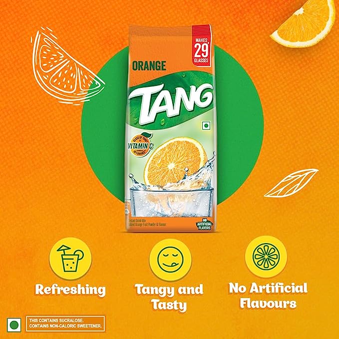 TANG Orange Drink Powder 500gm Image 2 TANG Orange Drink Powder 500gm Image 2