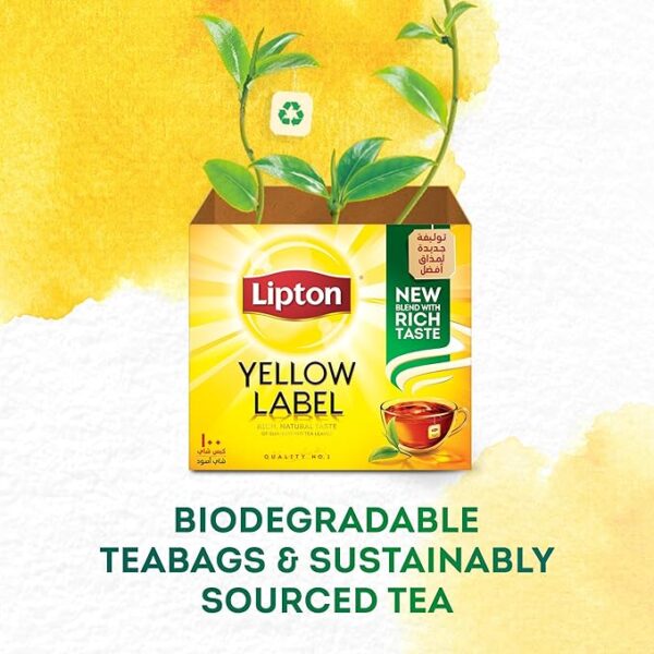 Lipton Yellow Label Tea 100pcs Pack Image 3