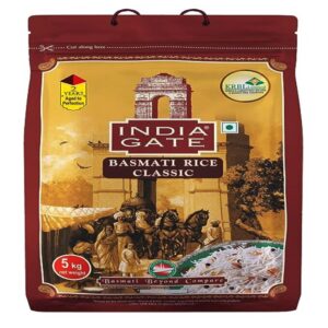India Gate Basmati Rice Classic 5kg Bag Image 1